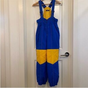 Point Square ski snowboard bib Japanese Brand Snow size 150 kids size 12/14